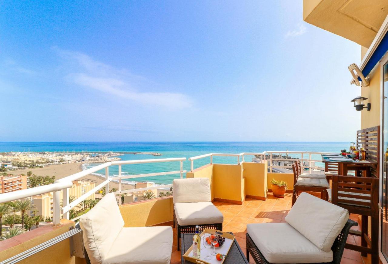 Penthouse With Panoramic Views - Puerto Marina Benalmádena Exterior foto